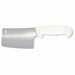 Cleaver 6 in Blade White Handle