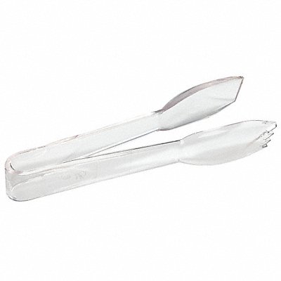 Salad Tongs 9 in L Plastic Clear