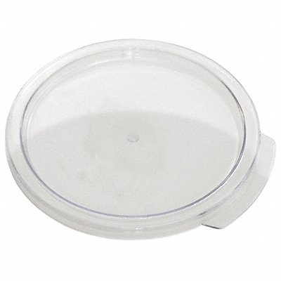 Round Storage Container Lid Clear