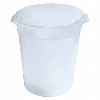 Round Storage Container White 12 qt.