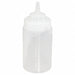 Squeeze Bottle 6 1/2 Clear Plastic PK12