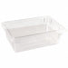 Food Storage Box 18 in L Clear