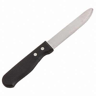 Steak Knife 5 in L Black PK12