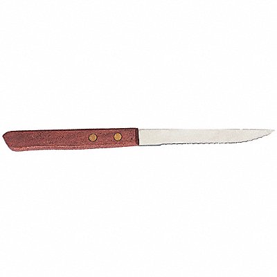 Steak Knife 4 1/8 in L Brown PK12