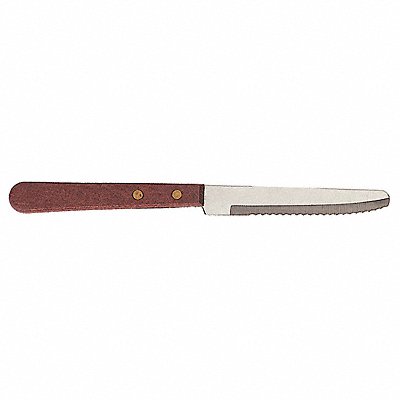 Steak Knife 4 1/8 in L Brown PK12