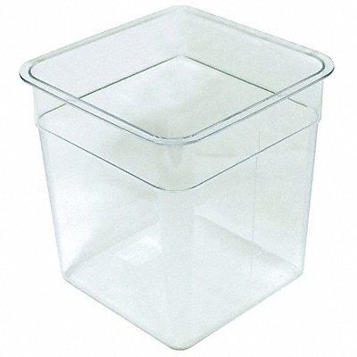 Food Storage Container 8 1/4 in L Clear