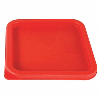 Container Lid 9 in L Red