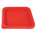 Container Lid 9 in L Red