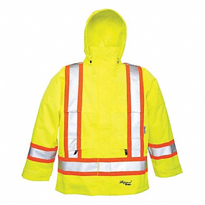 Rain Jacket Class 3 Type R Ylw/Grn S