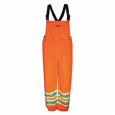 Rain Bib Overall Class E Orange 3XL