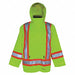 Rain Jacket Class 3 Type R Ylw/Grn L