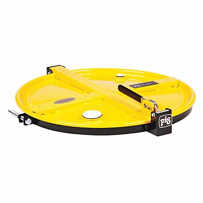 Drum Lid Yellow Steel 55 gal