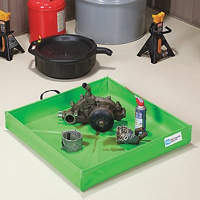 Utility Tray 30 Lx30 W Green PVC