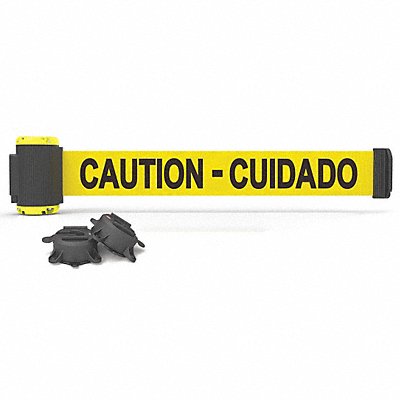 Magnetic Belt Barrier 7 Caution/Cuidado