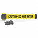 Magnetic Belt Barrier Caution DoNotEnter