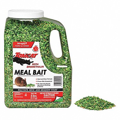 Rodenticide 5 lb 9 3/4 in H Green