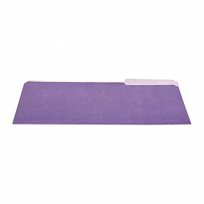 File Folder 1/3 Violet/Light Vlt PK100