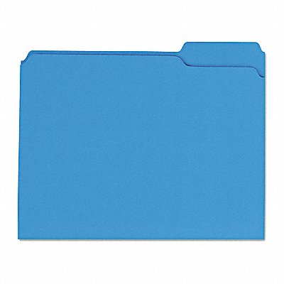 File Folder 1/3 Blue PK100