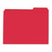 File Folder 1/3 Red PK100