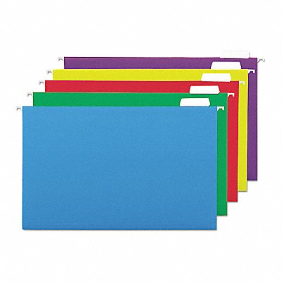 Hanging File Folders Assorted PK25