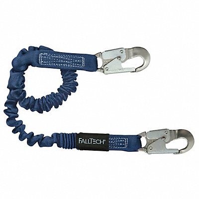 Shock-Absorbing Lanyard Blue