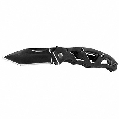 Folding Knife Fine Tanto 5-1/4 in Blk