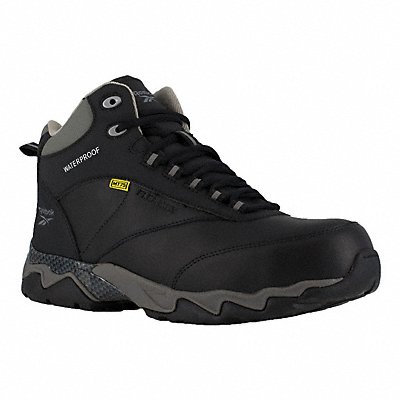 Athletic High-Top Shoe W 9 1/2 Black PR