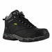 Athletic High-Top Shoe W 14 Black PR