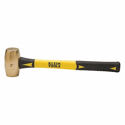 Non Sparking Hammer Yellow/Black 4 lb.