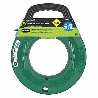 Fish Tape Flexible Steel 100 ft.