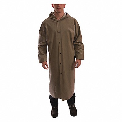 Flame Resistant Rain Coat Tan L