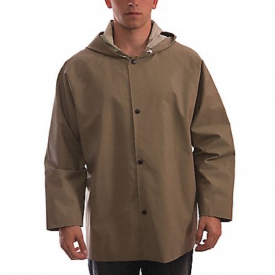 J4031 Flame Resistant Rain Jacket Green 4XL