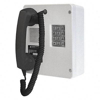 Telephone Indoor Intrinsically Safe Gray