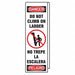 Ladder Shield Wrap Danger Do Not Climb