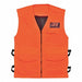 Vest Chainsaw Orange Sz 38 to 42 In