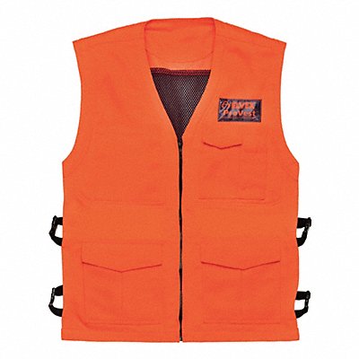 Vest Chainsaw Orange Sz 42 to 46 In