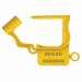 Padlock Seals Yellow Plastic PK50