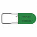 Padlock Seals Green Plastic PK50