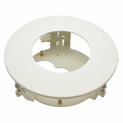 Flush Mount Adapter White Metal