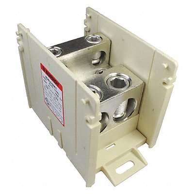 Power Distr Block Al/Cu 600V AC/DC