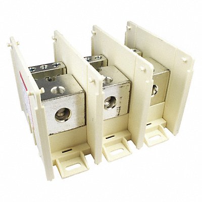 Power Distr Block Al/Cu 600V AC/DC