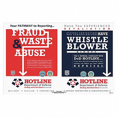 Labor Law Poster English 2-1/2 in W