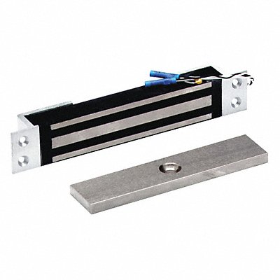 Electromagnetic Lock 650lb. Brushed Alum