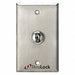 Keyswitch Silver SS 6A@125VAC Amps AC