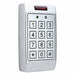 Access Keypad Steel White 4in. Hx3in. W