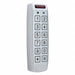 Access Keypad Steel White 6in. Hx2in. W