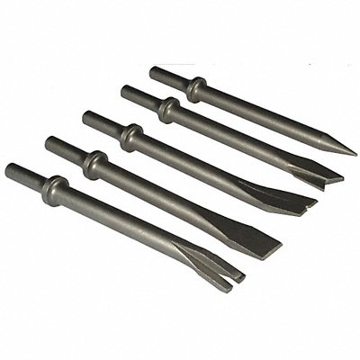 Chisel Set Round Shank Shape 0.401in PK5