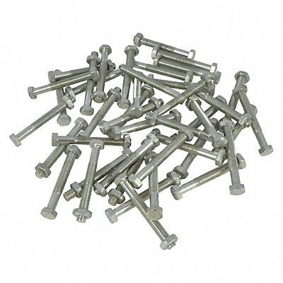 Bolt and Nut Kit 1/3 to 2-1/2 In PK42