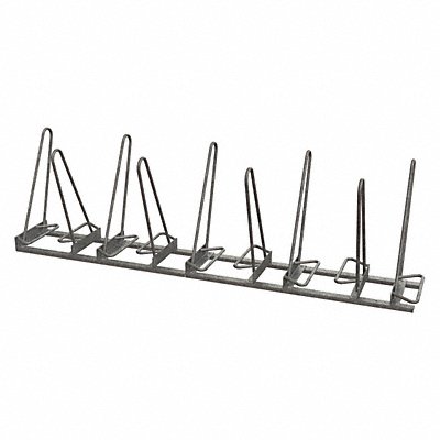 Bike Rack Galv (9)Bikes 101inL 24-3/4inW