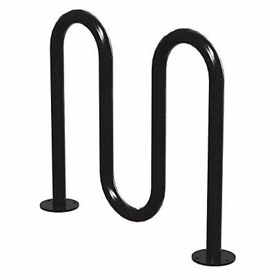 Bike Rack Blk (5) Bikes 36 in H 3 in W